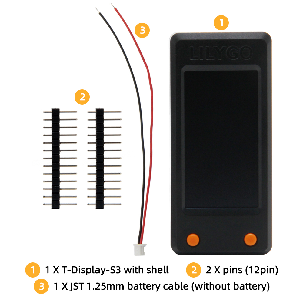 Ttgo Tdisplay - TTGO T-Display-S3 1,9 Zoll IPS TFT