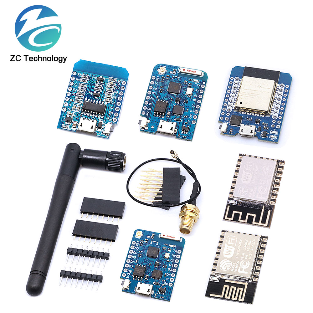 ESP8266 ESP-12 ESP-12F ESP32 C – Wemos D1 Mini Bewertung und Preis