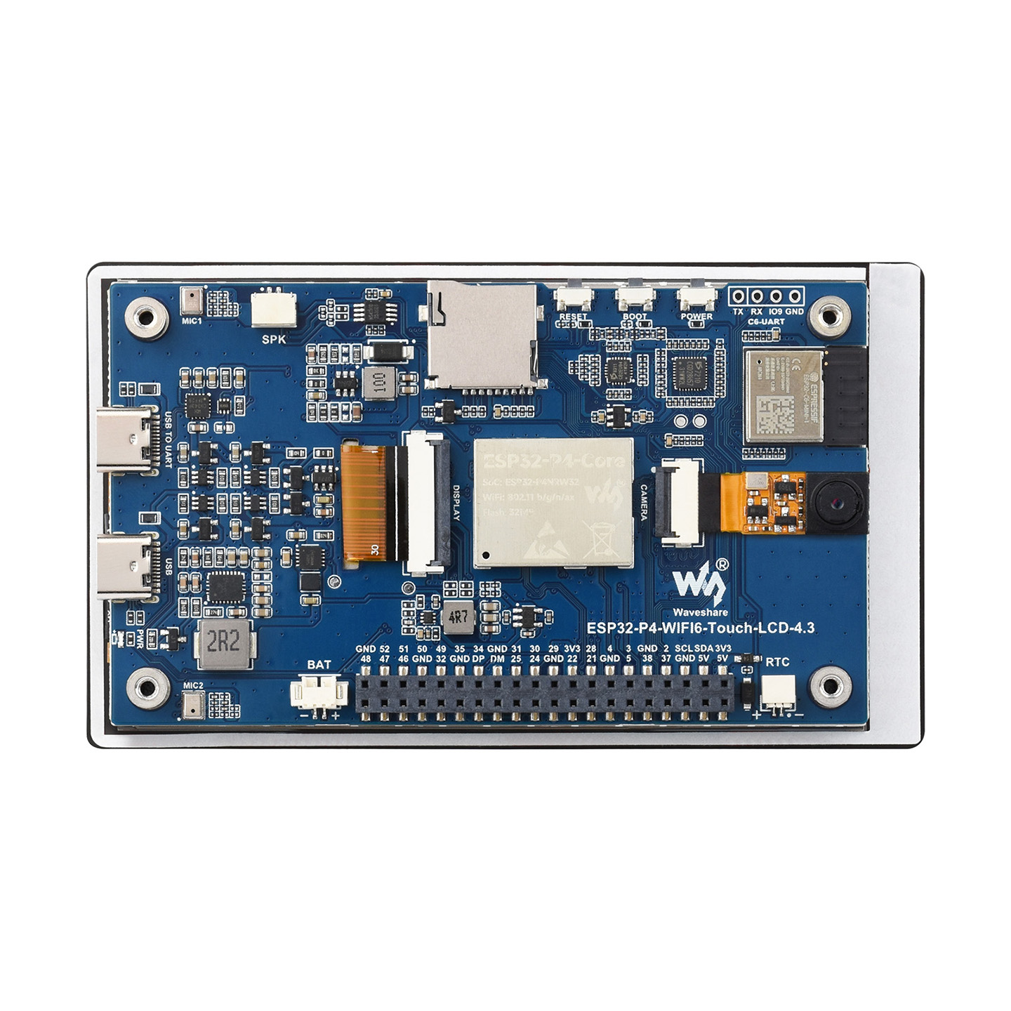 Waveshare ESP32-P4-WIFI6 4,3-Z – Doit Esp32 Bewertung und Preis