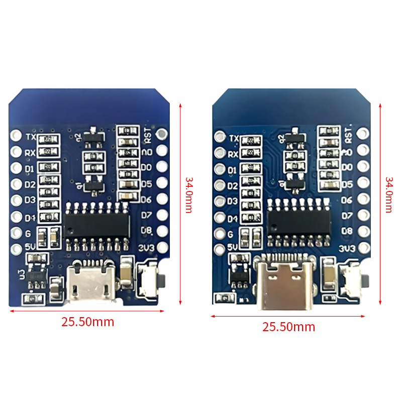 XCW WeMos D1 Mini TYPE-C/Micro – Wemos D1 Mini Bewertung und Preis