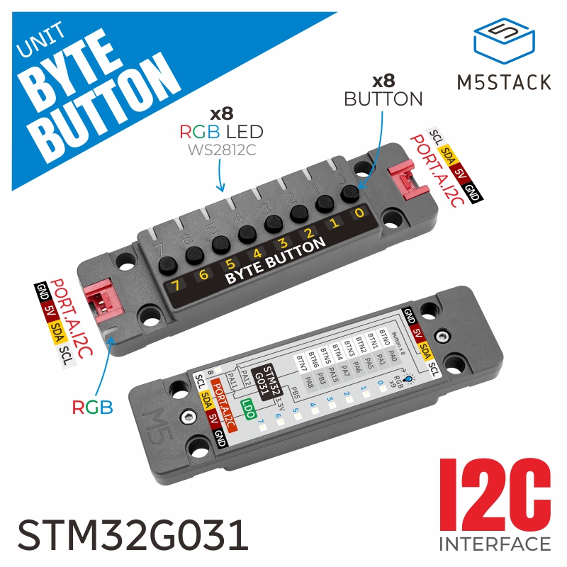 M5Stack Offizieller ByteButton – M5Stack Bewertung und Preis