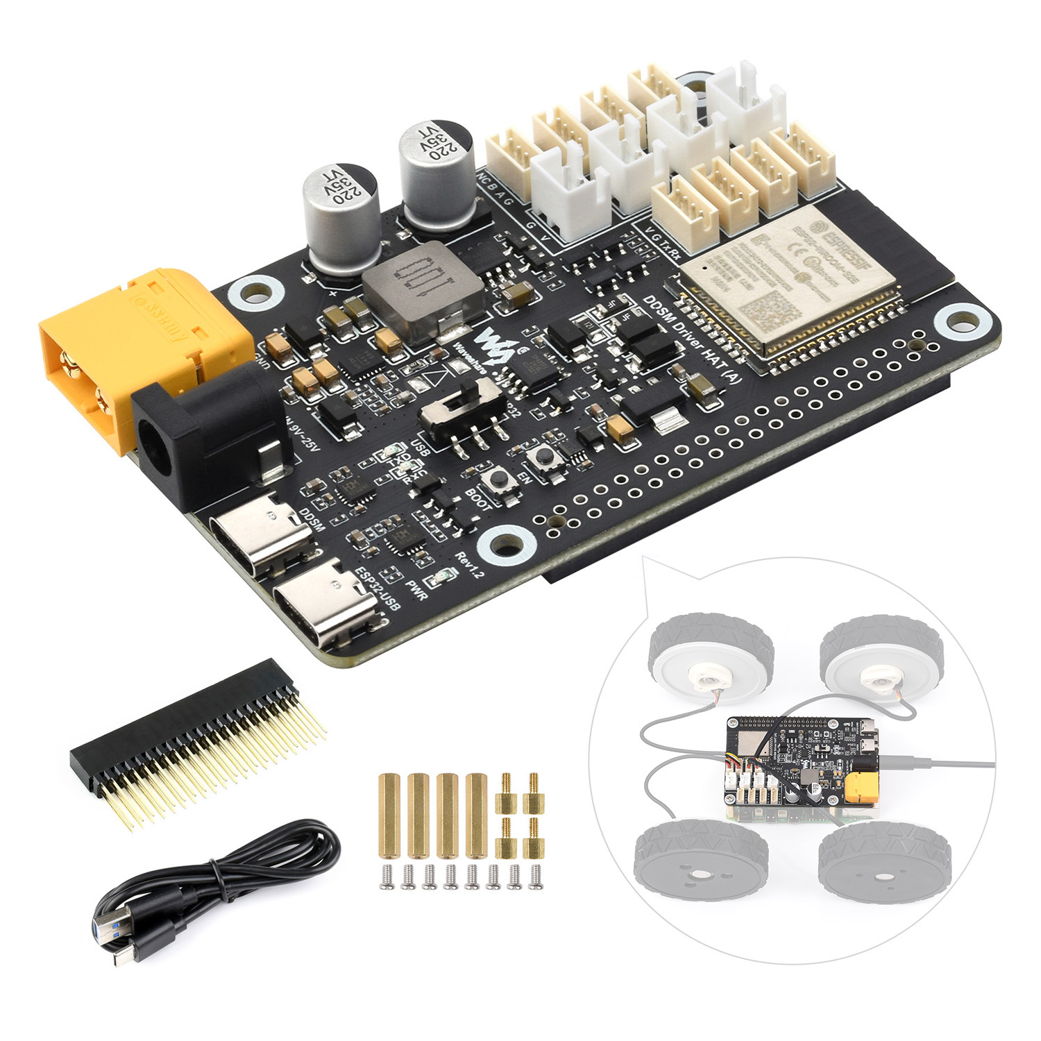 Die Waveshare Direct Drive-Ser – Doit Esp32 Bewertung und Preis